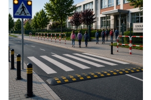 Urządzenia BRD poprawiają bezpieczeństwo dzieci w pobliżu szkół