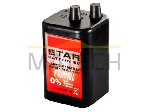 Bateria STAR 6V 7Ah - do lamp ostrzegawczych