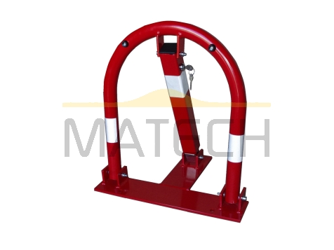 Blokada parkingowa wzmocniona na zamek