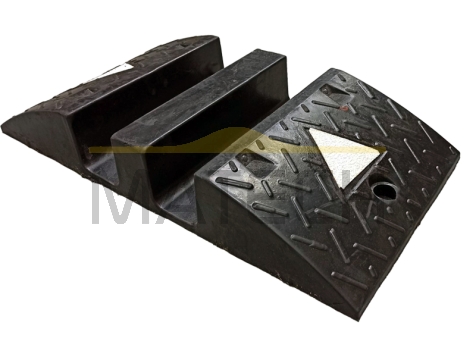 Gumowy przejazd kablowy 40 T - kanały 2 x ⌀75 mm