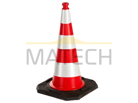 Ciężkie pachołki drogowe U-23b 75 cm folia I generacji