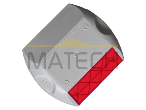 Punktowe kocie oczka 3M jednostronne czerwone