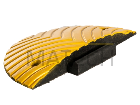 Próg podrzutowy SLOWLY 5 element żółty zakończenia