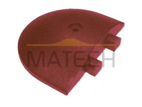 Listwowe progi podrzutowe typu długiego - zakończenie