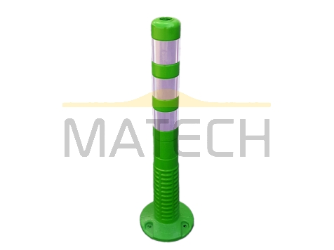 Słupek elastyczny zielony