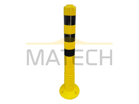 Słupek elastyczny magazynowy T‑flex 75 cm - żółto-czarny