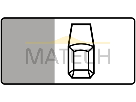 Tabliczka T-30: tabliczka wskazująca sposób ustawienia pojazdu względem krawędzi jezdni - I generacja