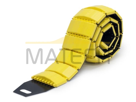 Tymczasowy zwijany próg zwalniający długości 3m