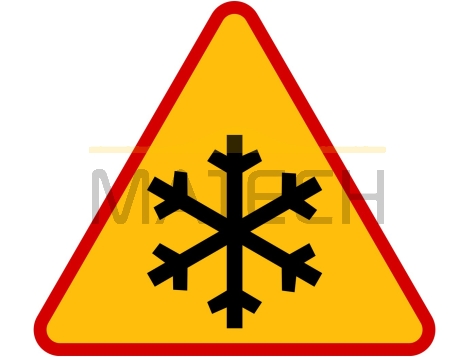 Znak A-32: oszronienie jezdni - I generacja