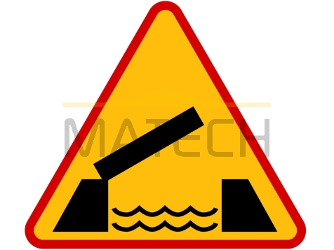 Znak A-13: ruchomy most - I generacja