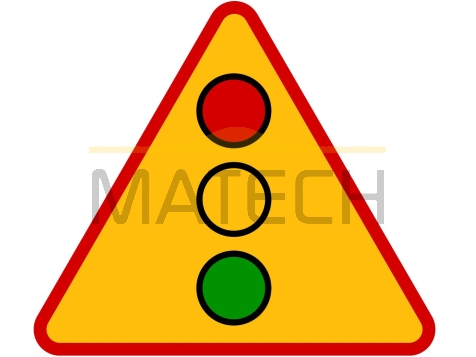 Znak A-29: sygnały świetlne - I generacja