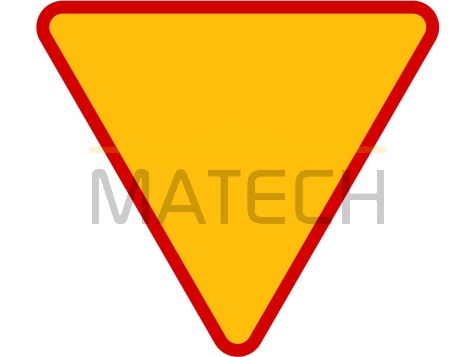 Znak A-7: ustąp pierwszeństwa - I generacja