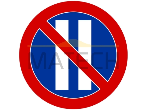 Znak B-38: zakaz postoju w dni parzyste - I generacja