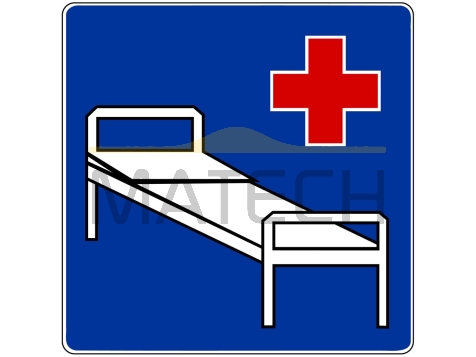 Znak D-21: szpital - I generacja
