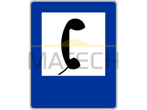 Znak D-24: telefon - I generacja