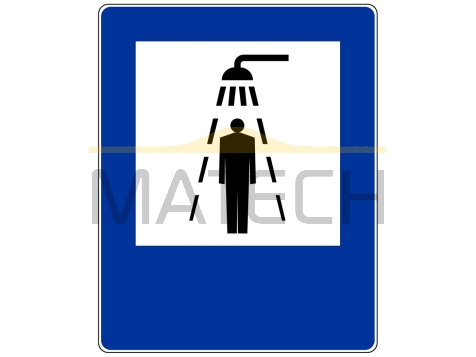 Znak D-26d: natrysk - I generacja