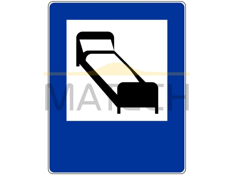 Znak D-29: Hotel (motel) - I generacja