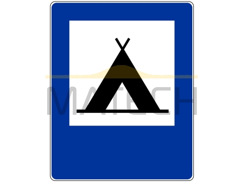 Znak D-30: Obozowisko (camping) - I generacja