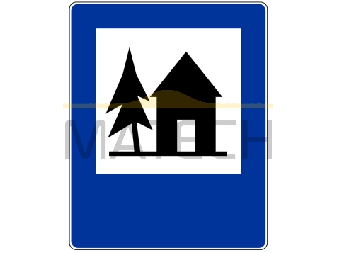 Znak D-33: schronisko młodzieżowe - I generacja