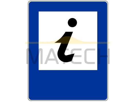 Znak D-34: punkt informacji turystycznej - I generacja