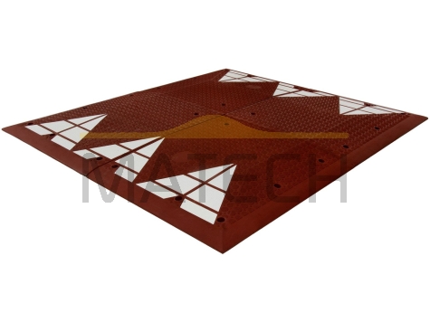 Próg zwalniający wyspowy QUARTET 3000 x 1800