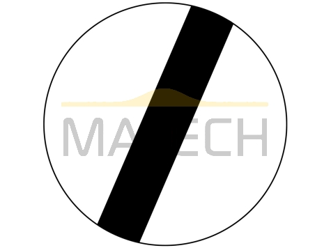 Znak B-42: koniec zakazów - I generacja