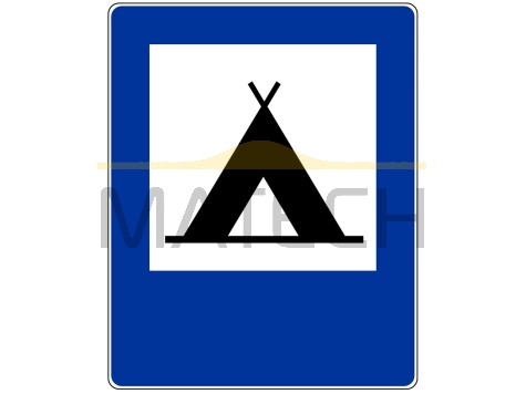 Znak D-30: Obozowisko (camping) - I generacja