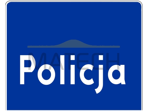 Znak D-21a: policja - I generacja