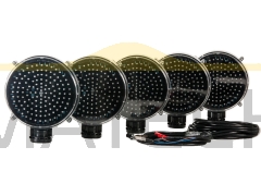 Fala świetlna przewodowa 120 LED - komplet 5 lamp