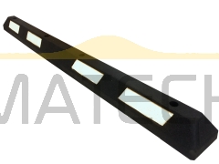 Separator parkingowy 1820 - biały odblask