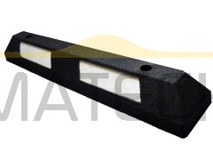 Separator parkingowy 900 - biały odblask