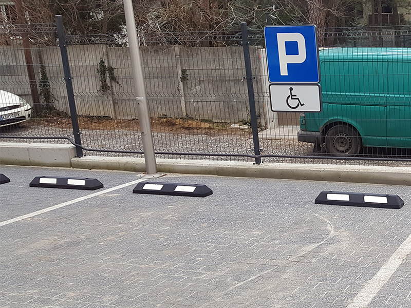 Odbojnice parkingowe