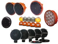 Ostrzegawcze lampy drogowe