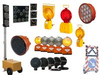 Lampy, sygnalizatory drogowe, światła ostrzegawcze