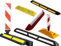 Separatory ruchu, parkingowe, ograniczniki skrajni