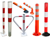 Słupki drogowe, słupki blokujące, słupki elastyczne, blokady parkingowe
